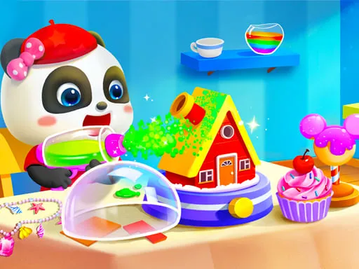 game Baby Panda Kids Crafts DIY