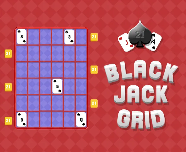 Trò chơi Black Jack Grid hay