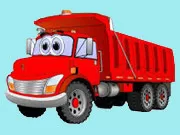 game Cartoon Trucks Memory