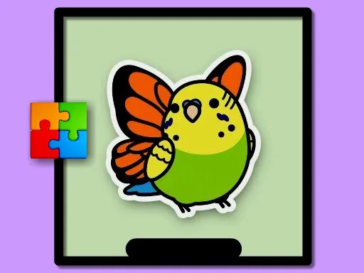 game Cute Budgie Puzzle