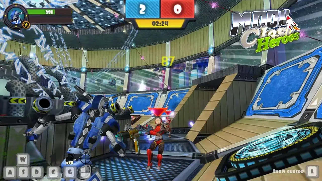 game Đột Kích Robot Moon Clash3d