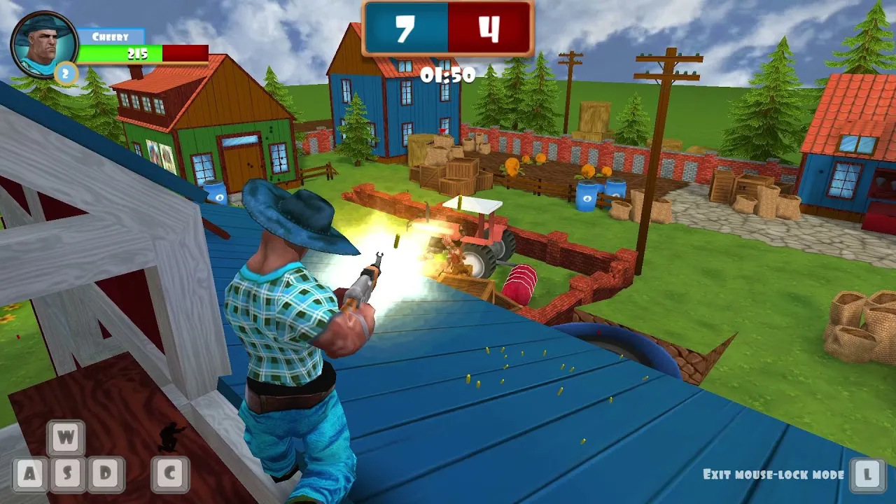 game Đột Kích Trang Trại Farm Clash3d