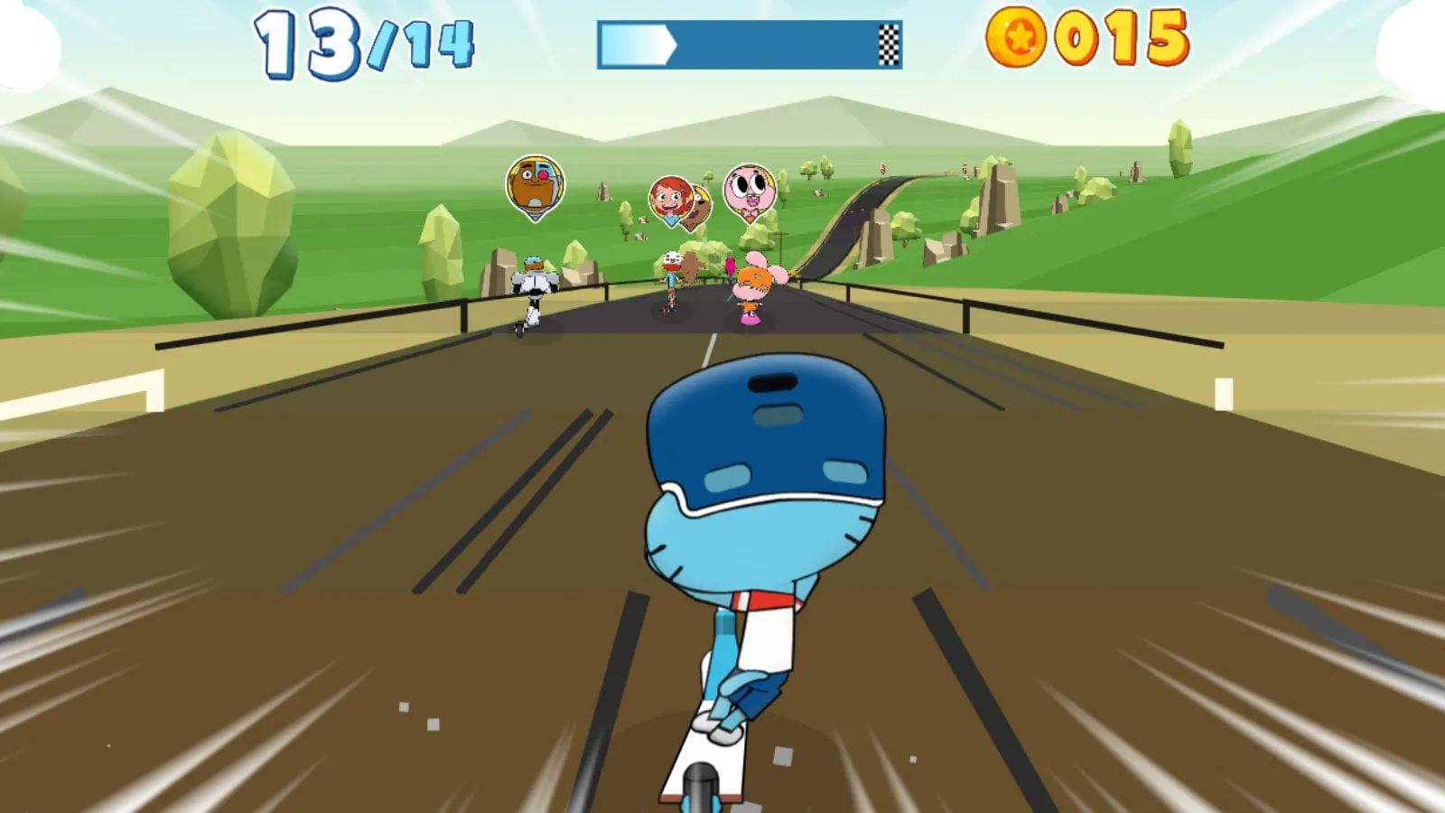 game Đua Xe Lượm Tiền Skate Rush