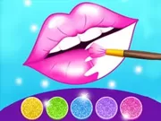 game Glitter Lips Coloring Game