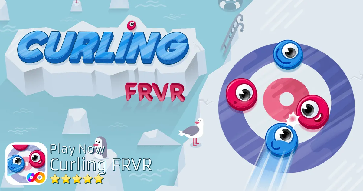 game Ném Bóng Curling Frvr