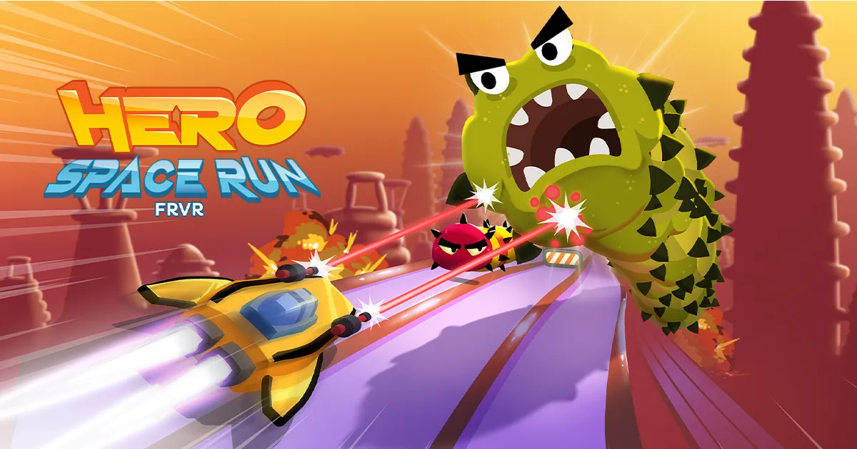 Trò chơi Tàu Không Gian Bắn Quái Vật Herospacerun Frvr hay